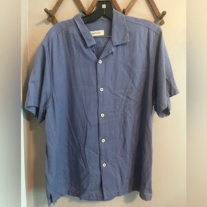 Tommy Bahama Men's  Camp Shirt size Xlarge SILK blend XL